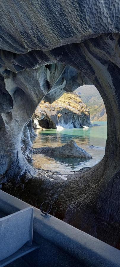 Cabana Cavernas Austral Puerto Sanchez Exterior foto